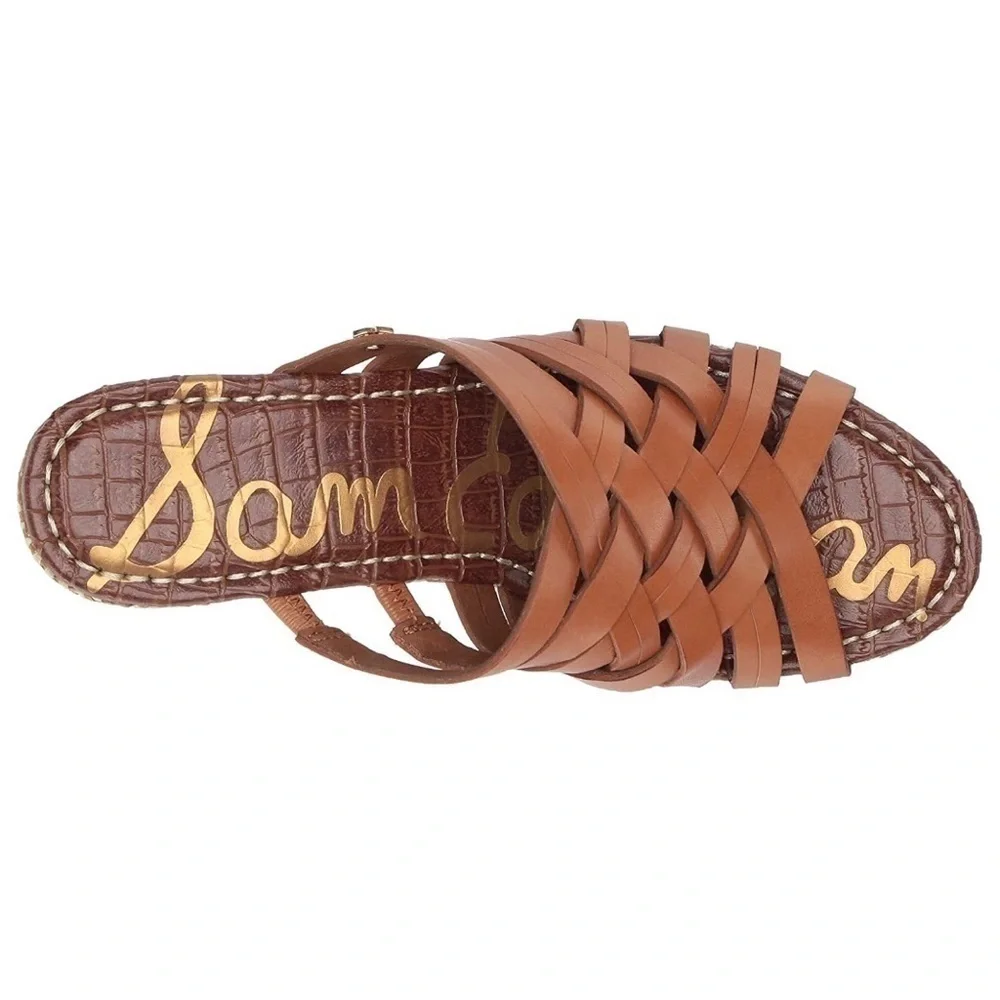 NWOB Sam Edelman Devon Wedge Slide Sandals